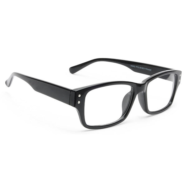 Alston Rectangular Skinny Clear Glasses Cosmiceyewear 