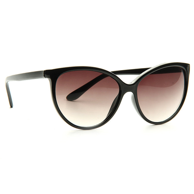 Thin Frame Cat Eye Color Lens Sunglasses Wholesale