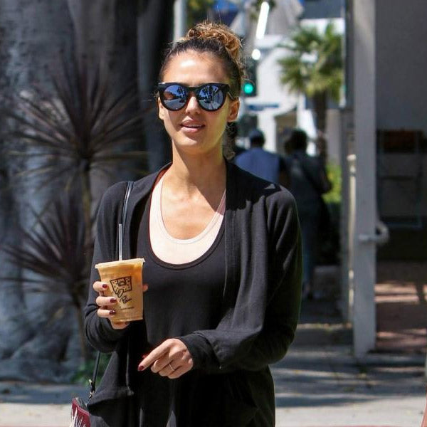 Jessica Alba Style Cat Eye Celebrity Sunglasses