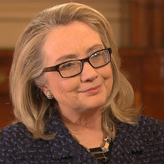 Hillary clinton with glasses hotsell